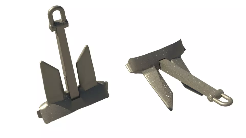 Anchor AC-14 Low-poly 3D model