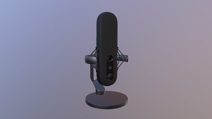 SteelSeries Alias Microphone 3D model