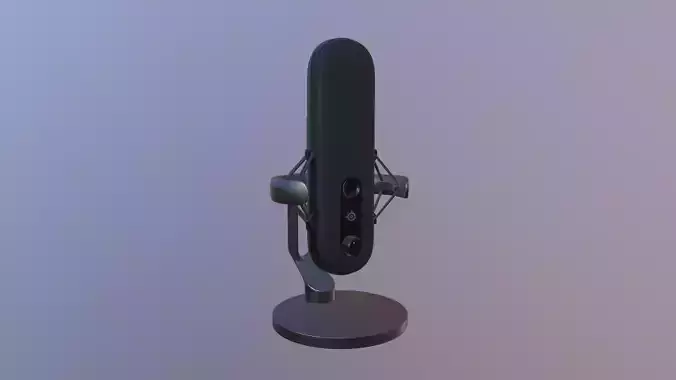 SteelSeries Alias Microphone 3D model