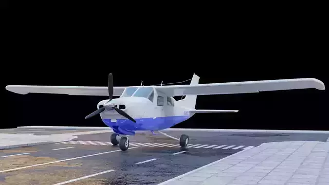 Airplane Cessna 210 Centurion 1957