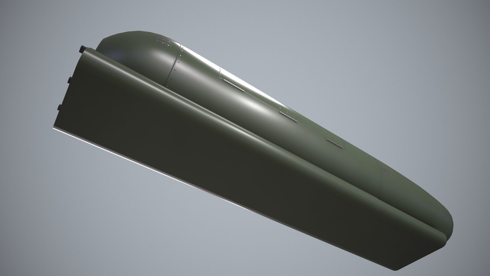  FN Herstal RMP Machine Gun Pod Low-poly 3D model_5