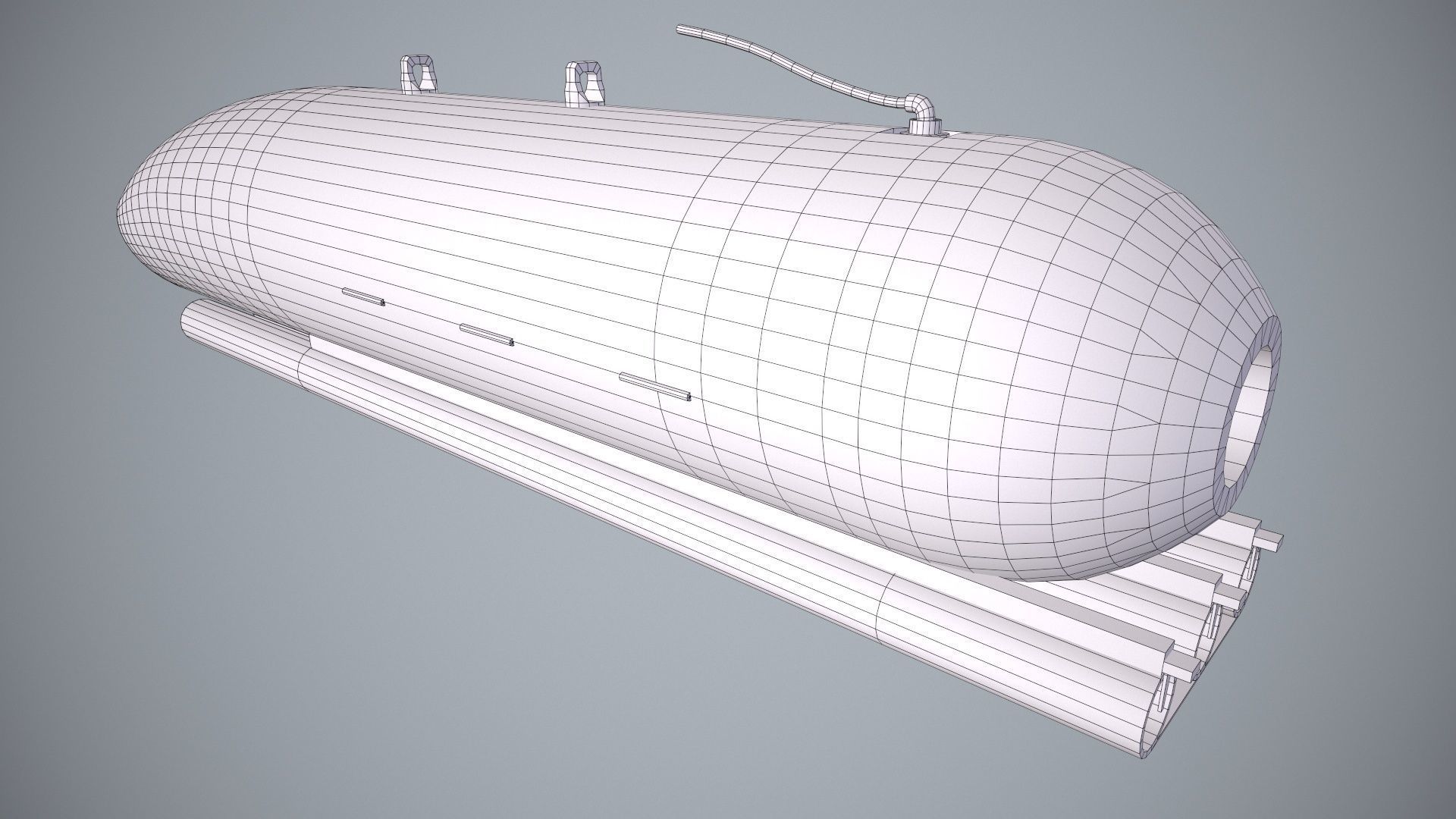  FN Herstal RMP Machine Gun Pod Low-poly 3D model_18