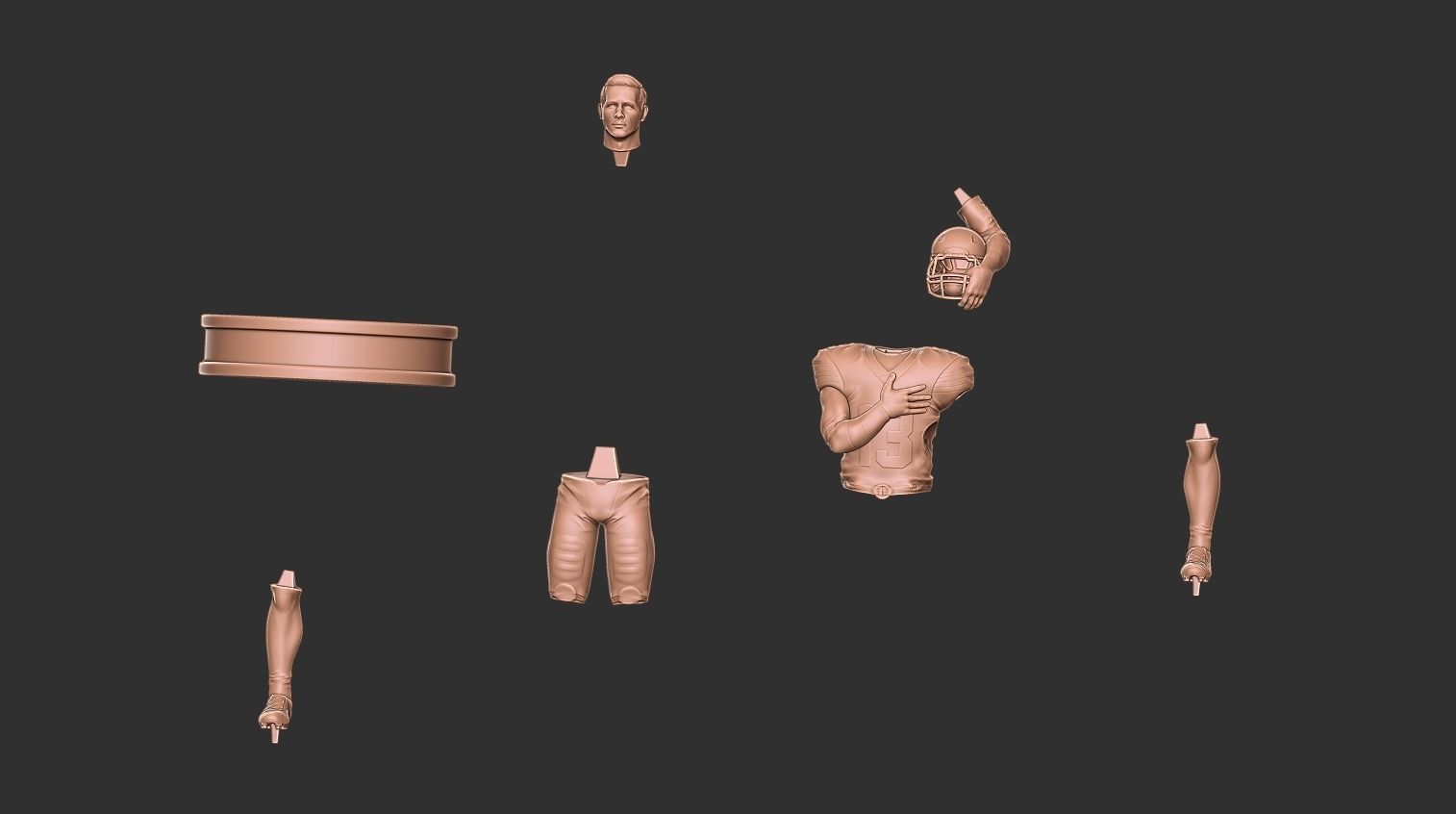 Brock Purdy 3D print model_2