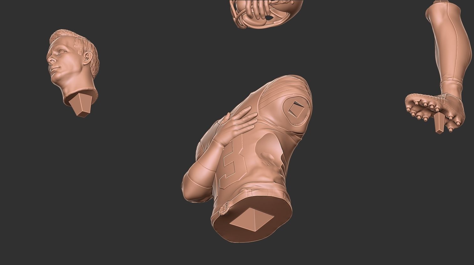 Brock Purdy 3D print model_4