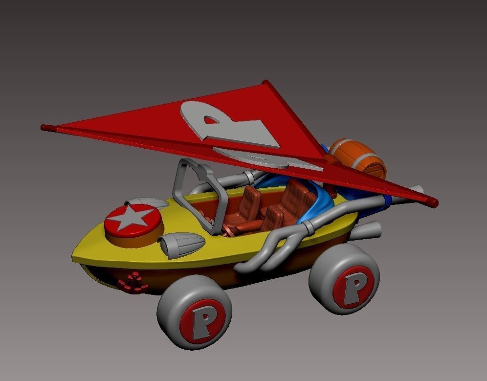 MIRACLE CAR 3D print model_5