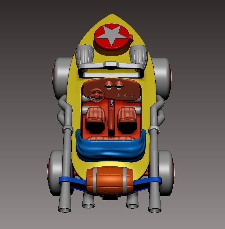 MIRACLE CAR 3D print model_7