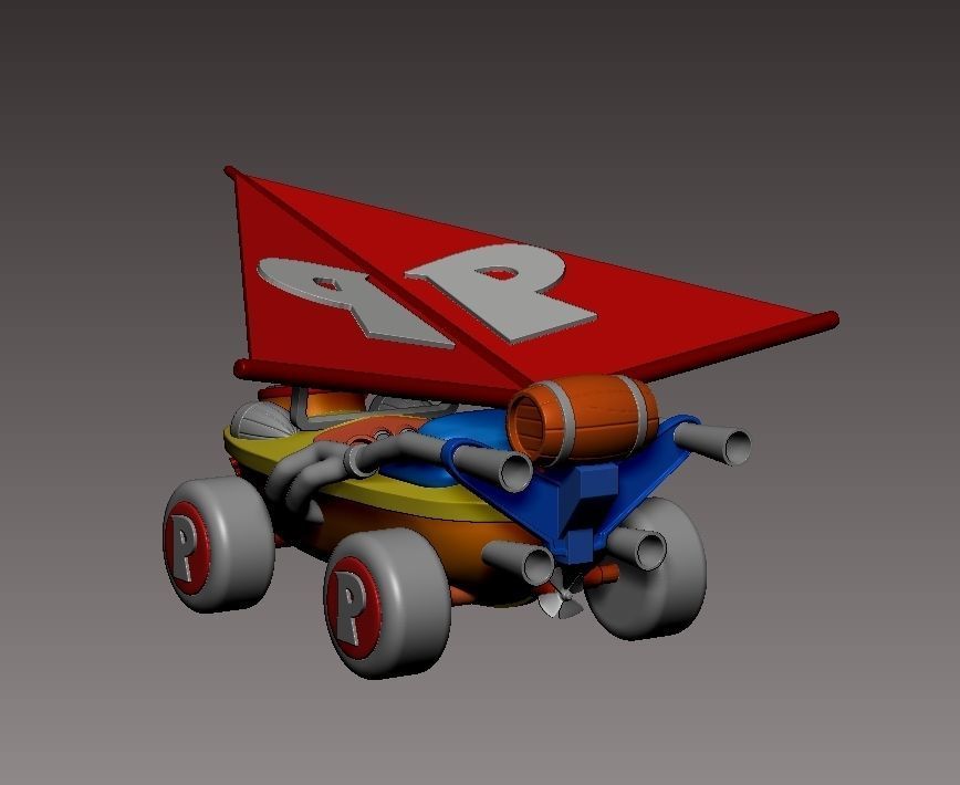 MIRACLE CAR 3D print model_6
