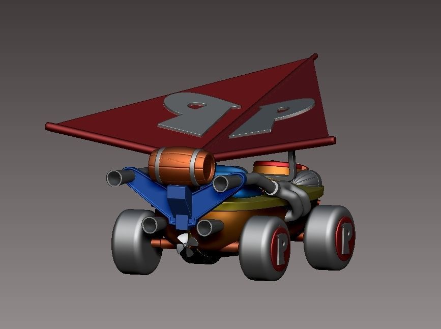 MIRACLE CAR 3D print model_12