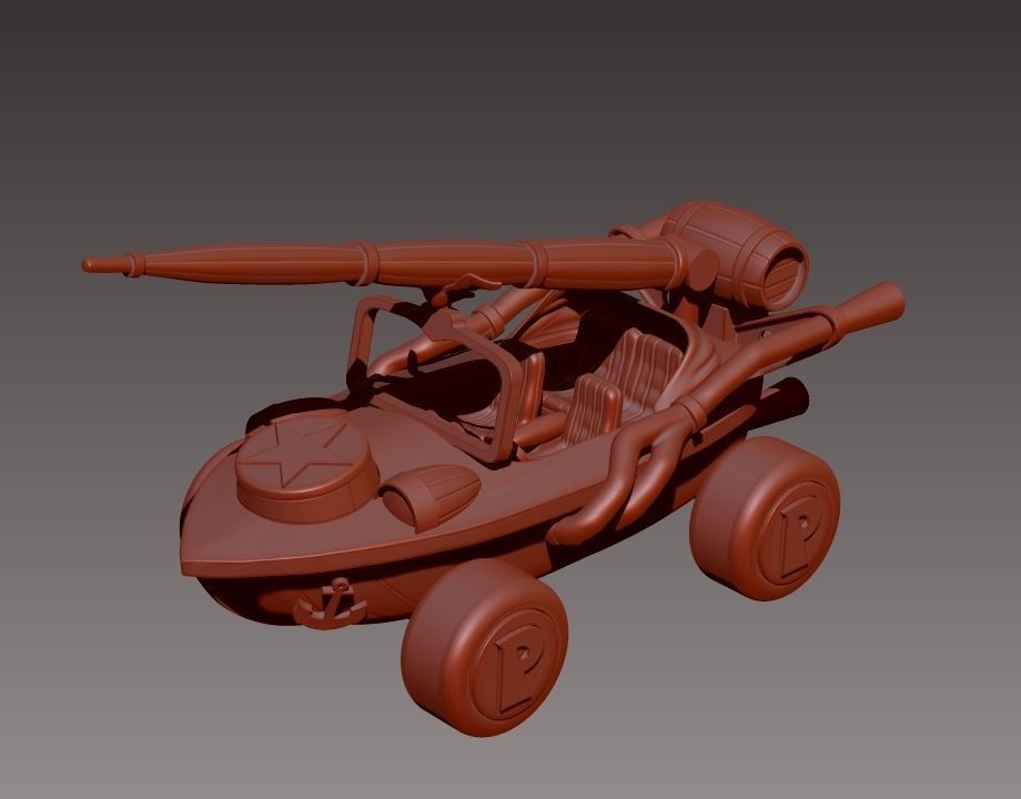 MIRACLE CAR 3D print model_16