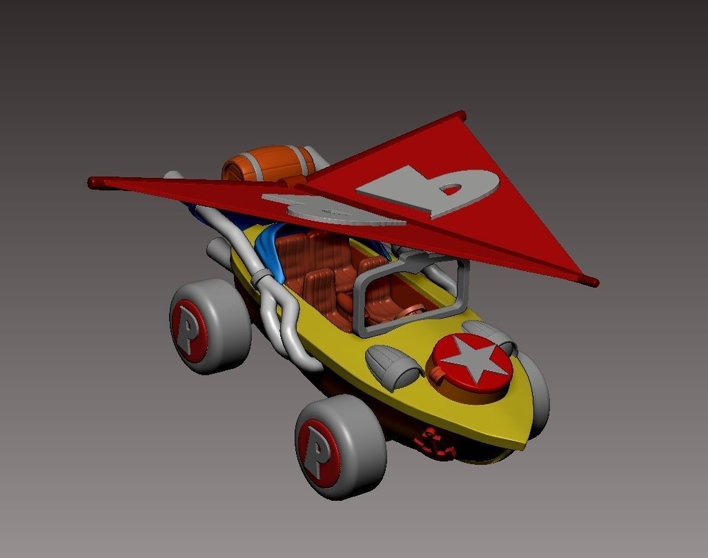 MIRACLE CAR 3D print model_9