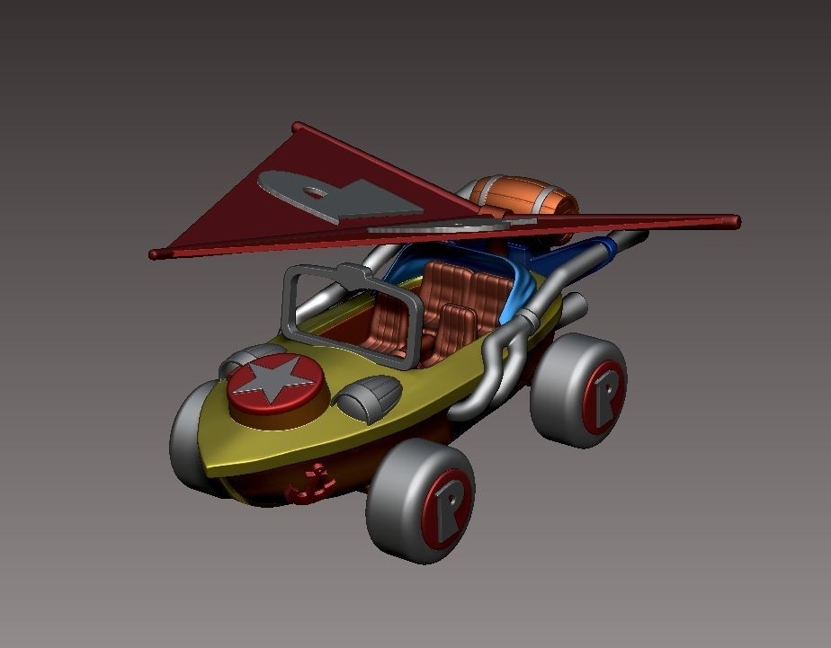 MIRACLE CAR 3D print model_14