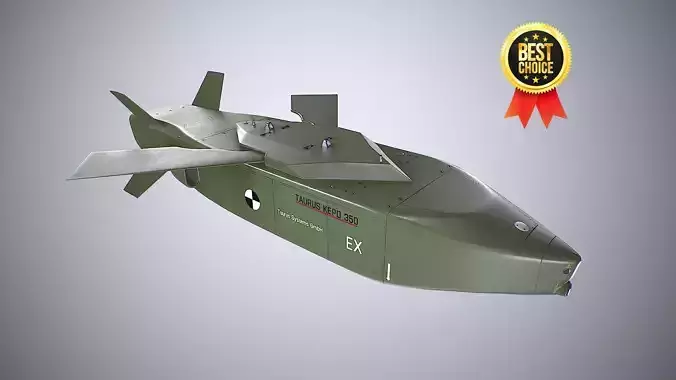 Taurus KEPD 350 air-launched cruise missile green color