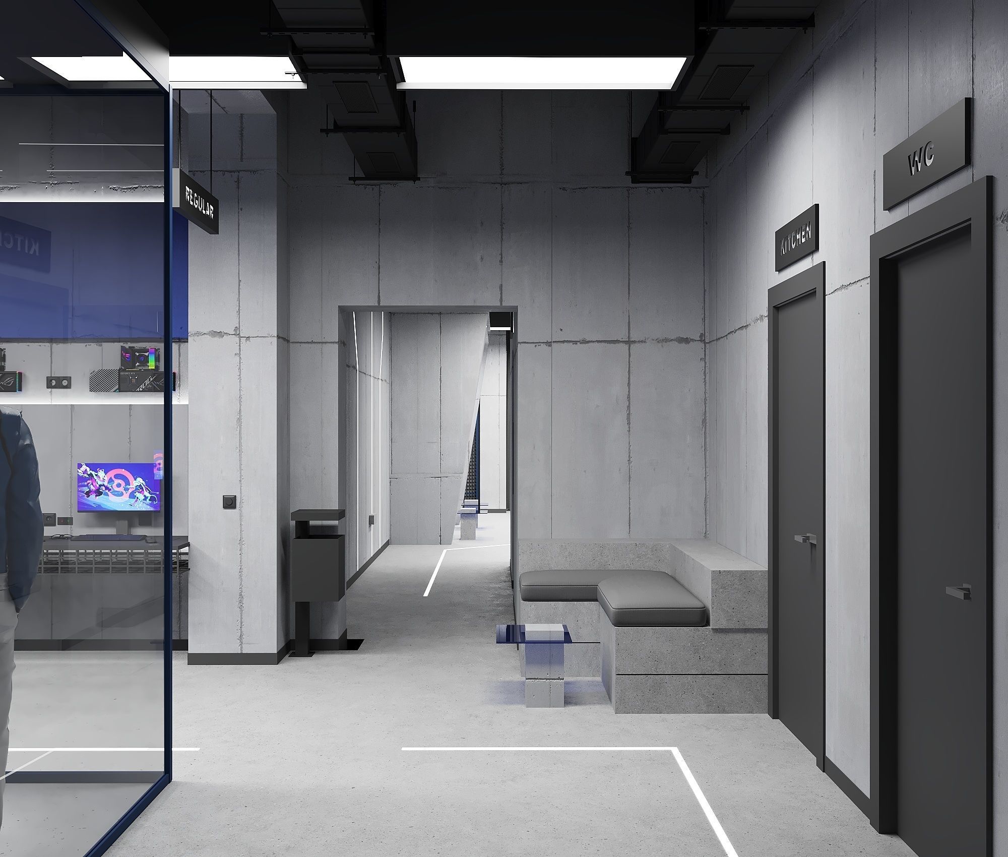 Game Club 3D model_8