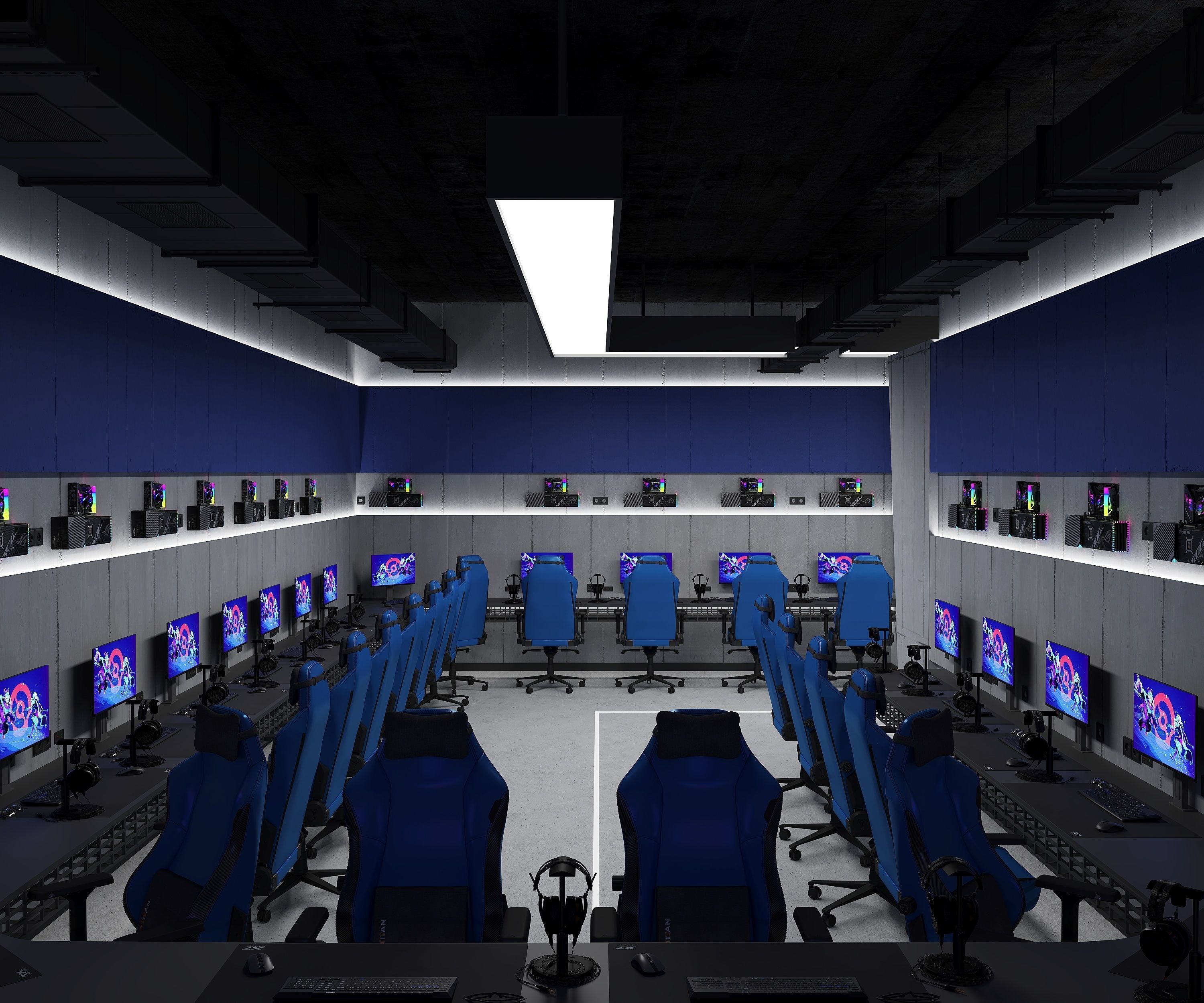 Game Club 3D model_2