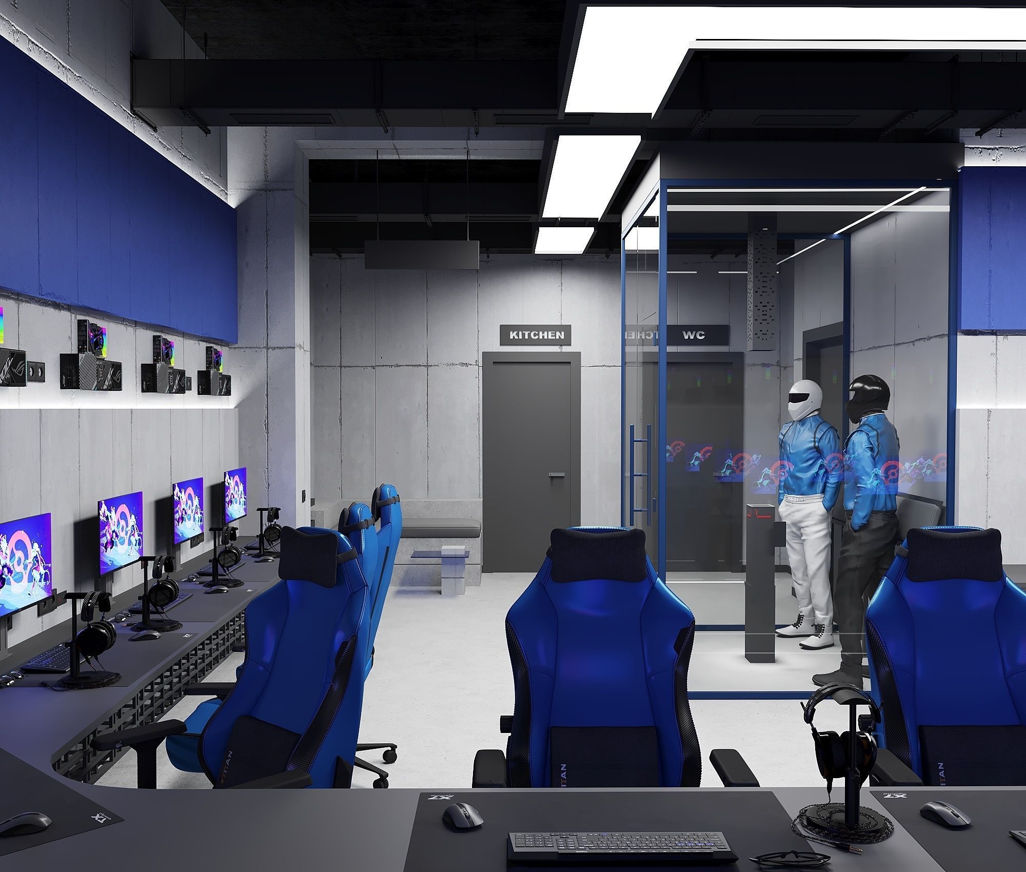 Game Club 3D model_9