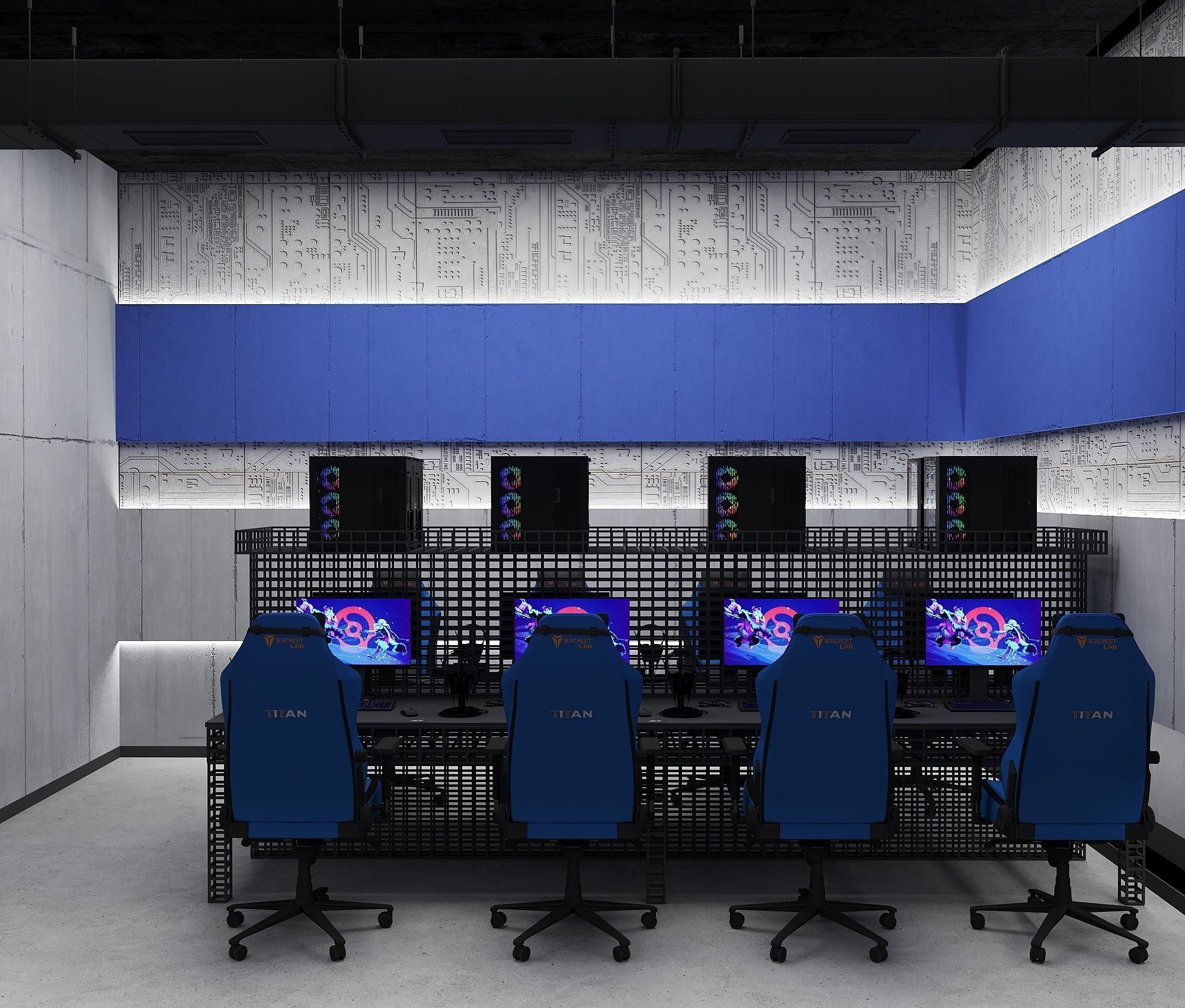 Game Club 3D model_5