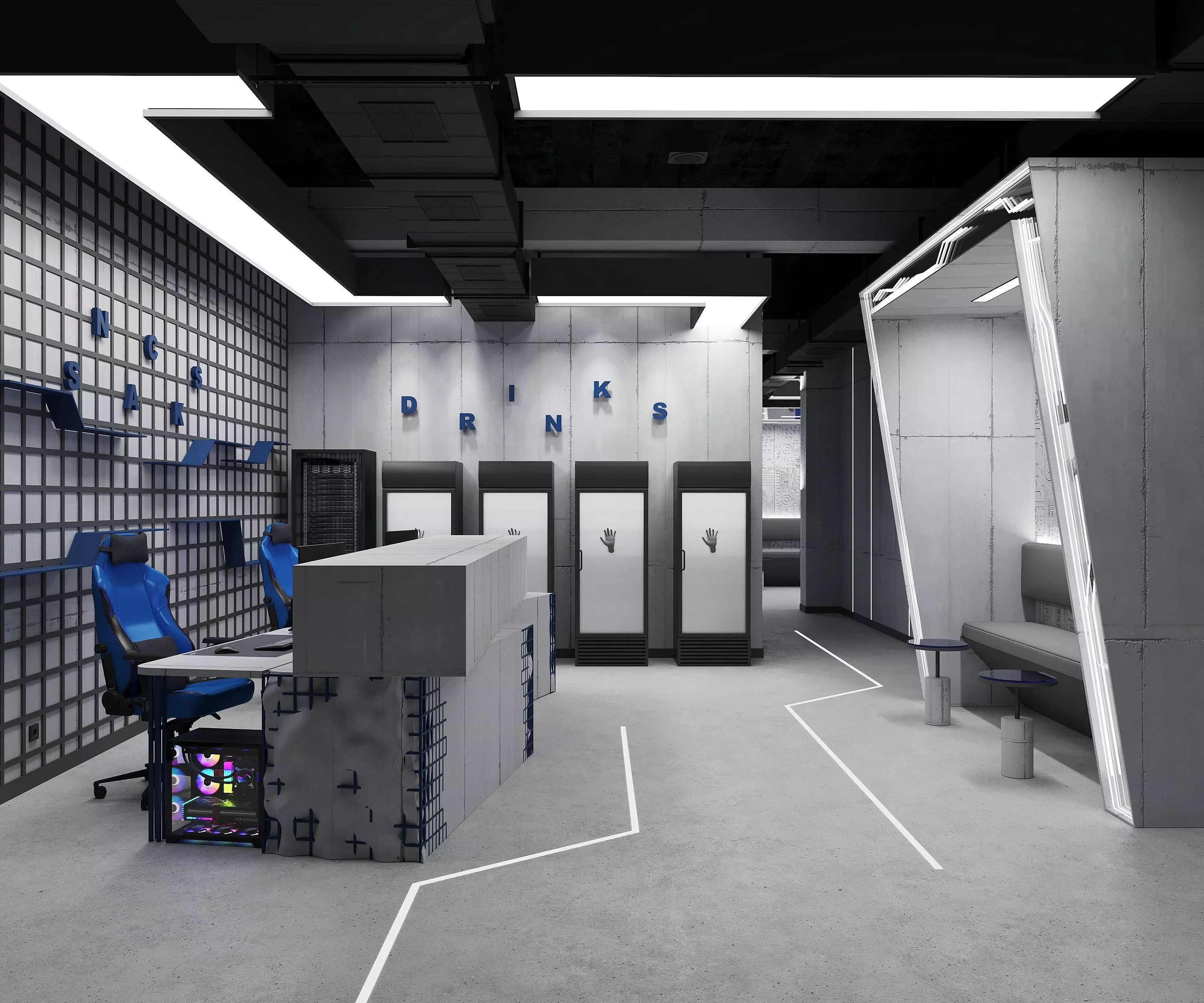 Game Club 3D model_0