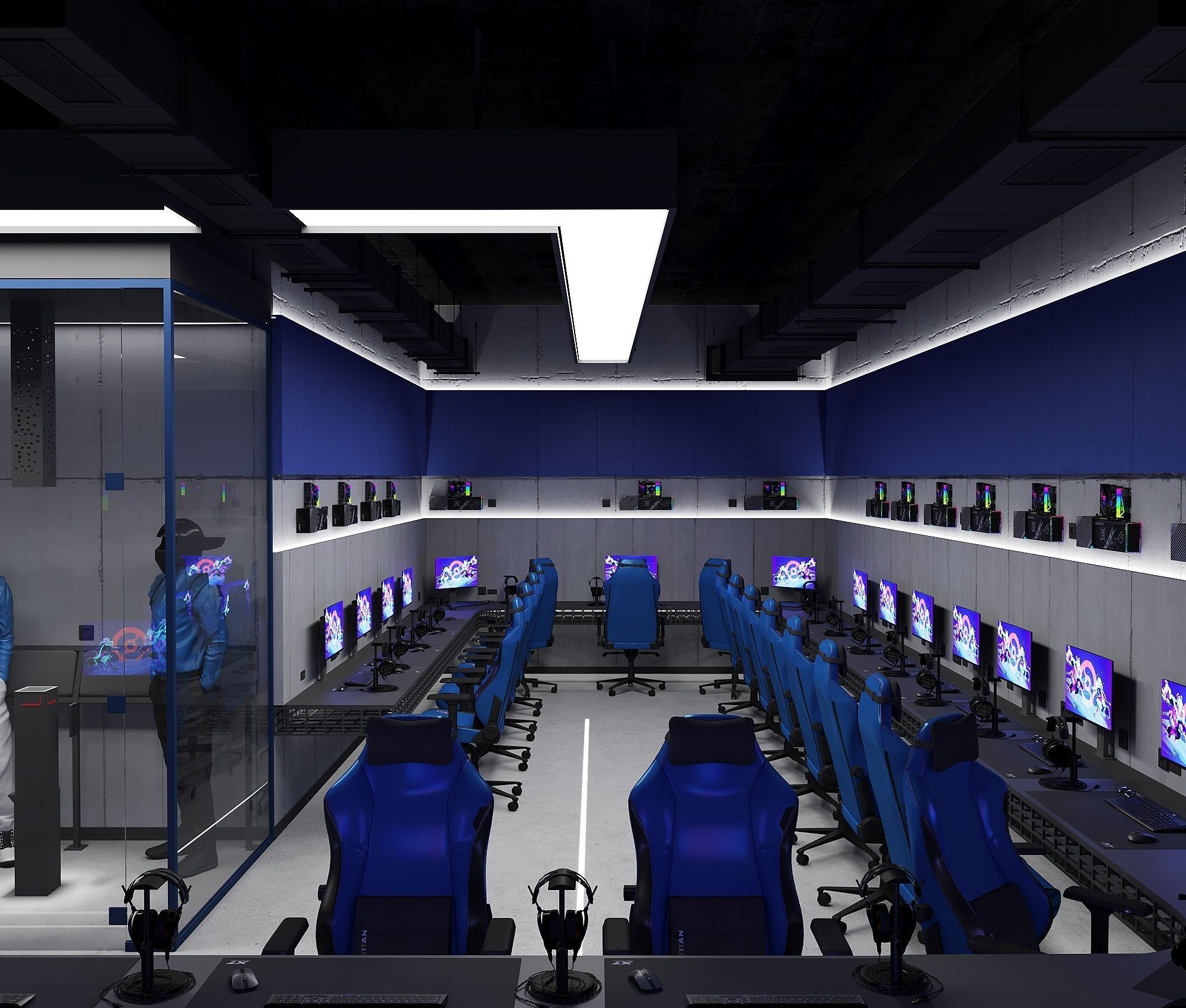 Game Club 3D model_10