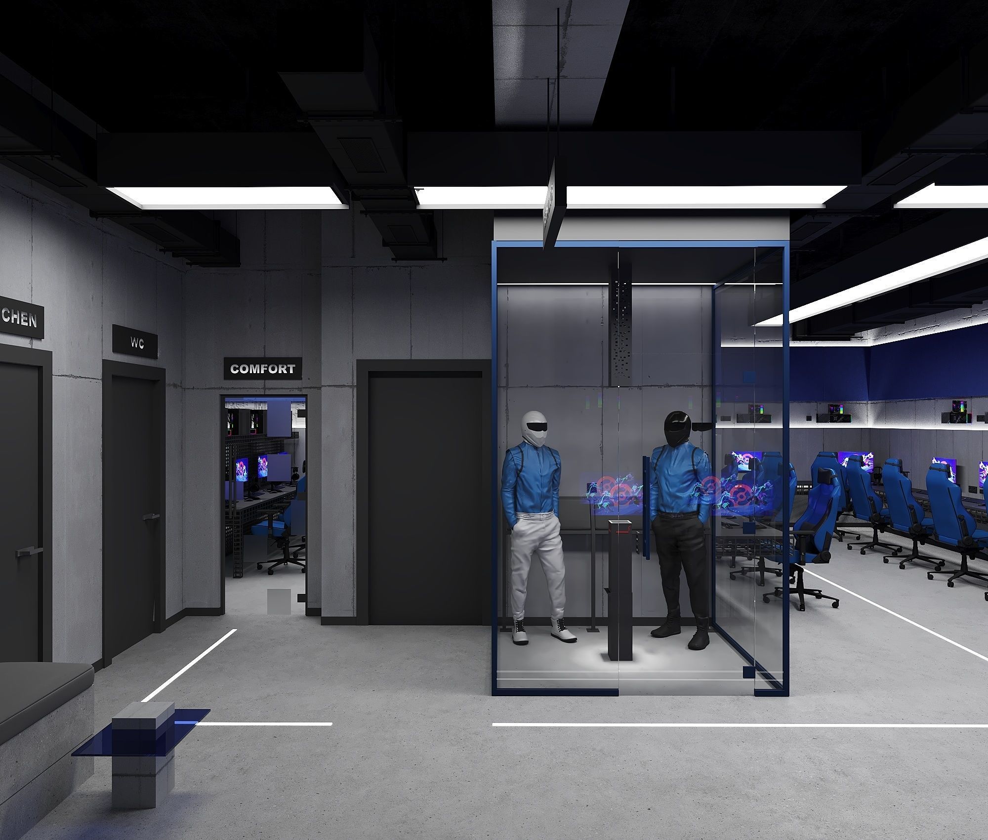 Game Club 3D model_7