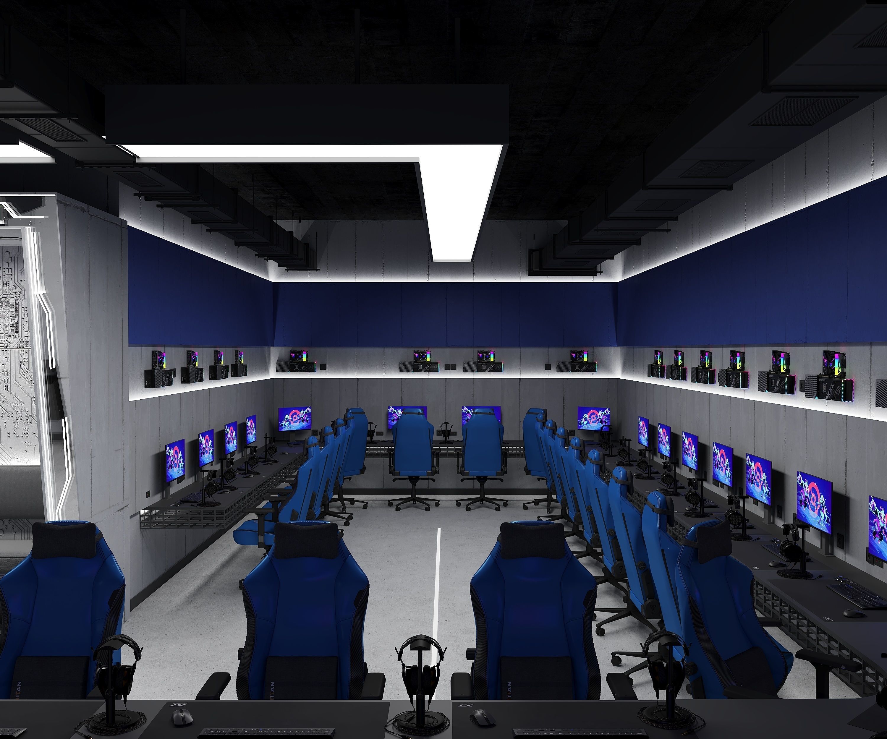 Game Club 3D model_1