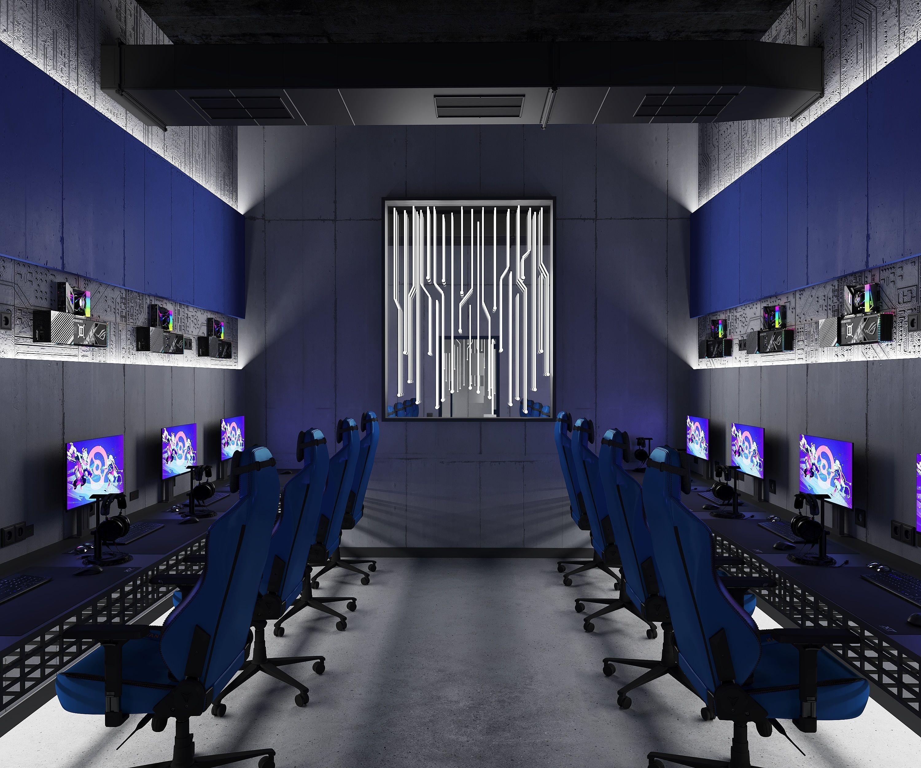 Game Club 3D model_4