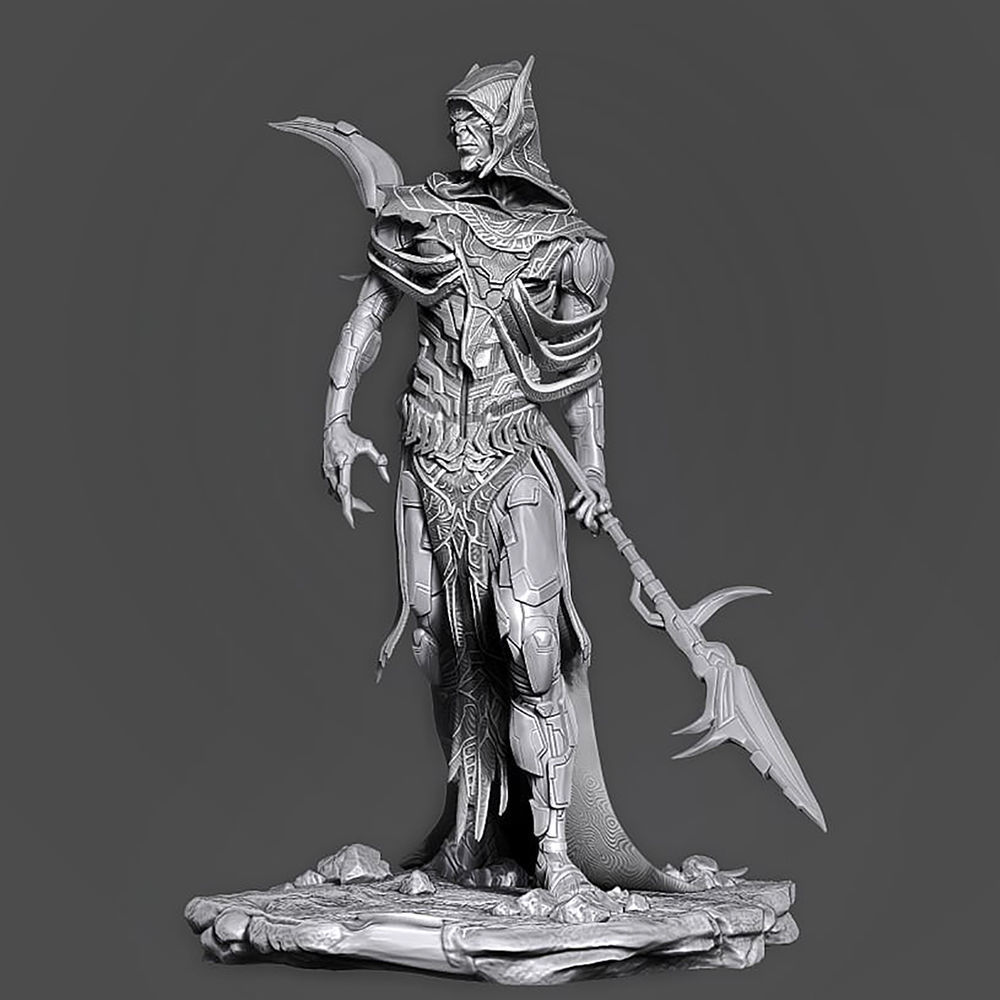 Corvus Glaive 3D Model Ready to Print 3D print model_1