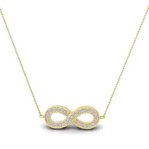 Infinity Pendent 3d model and render