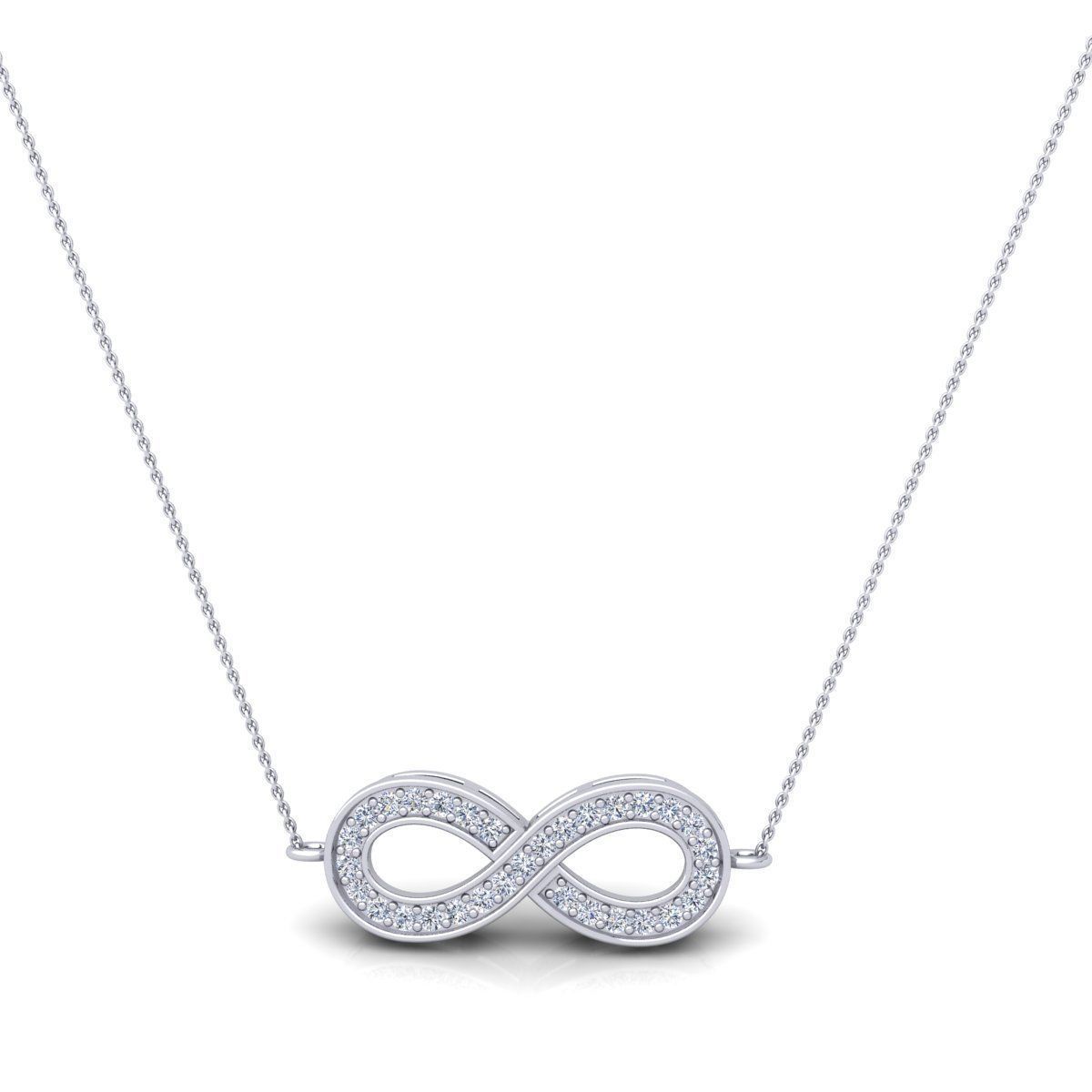 Infinity Pendent 3d model and render 3D print model_2