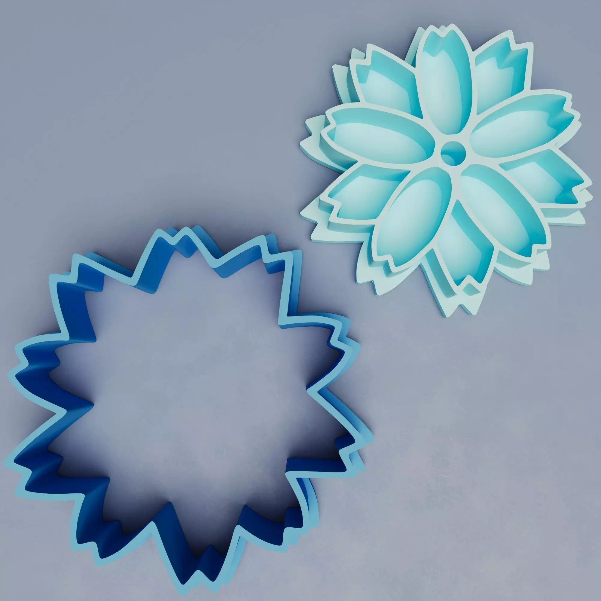 Flover Cookie Cutter Free 3D print model_0