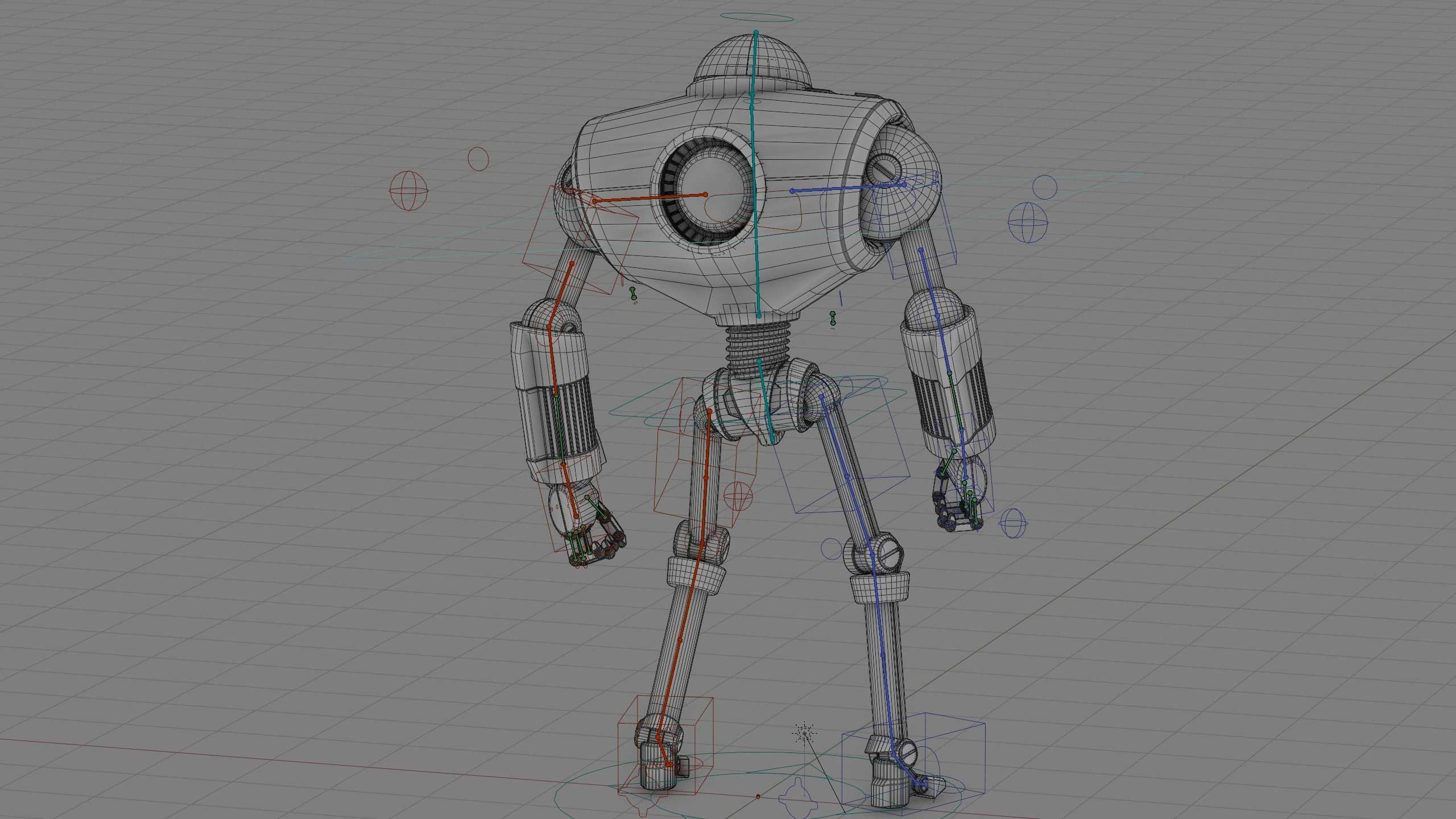 ANDROID MOBY Rigged for Unreal Engine - Unity - MIXAMO 3D model_41