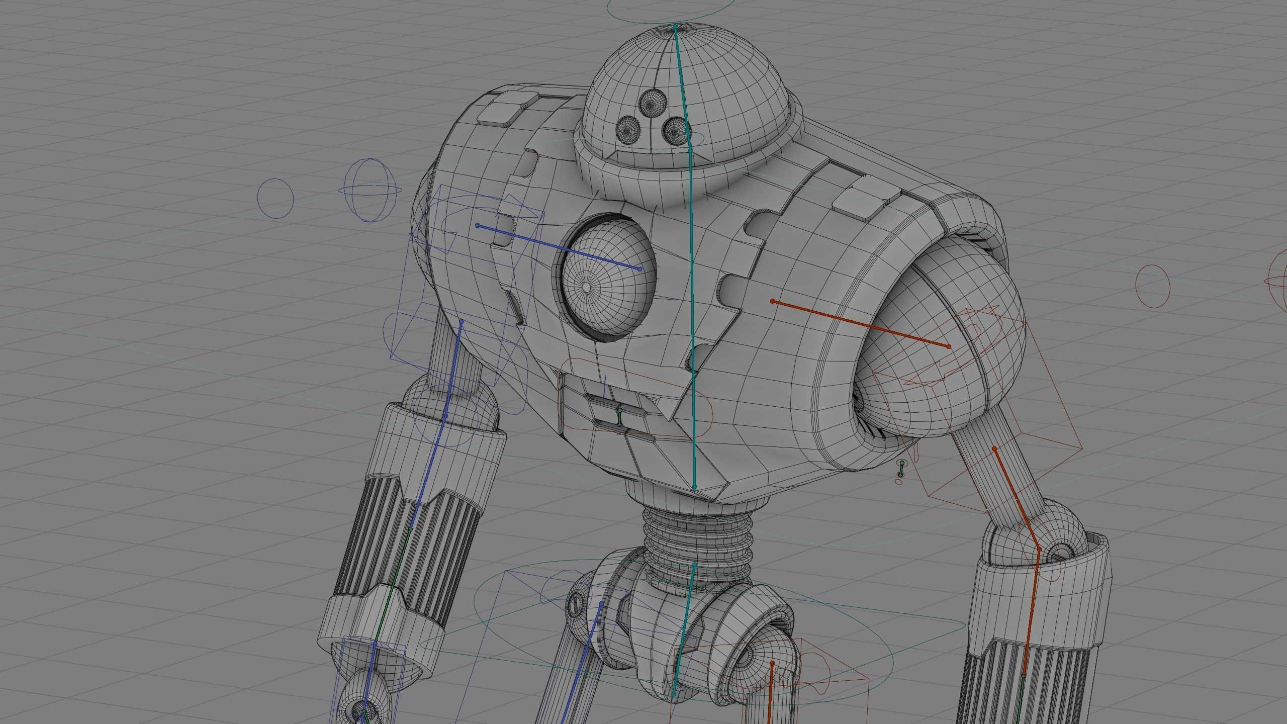 ANDROID MOBY Rigged for Unreal Engine - Unity - MIXAMO 3D model_42