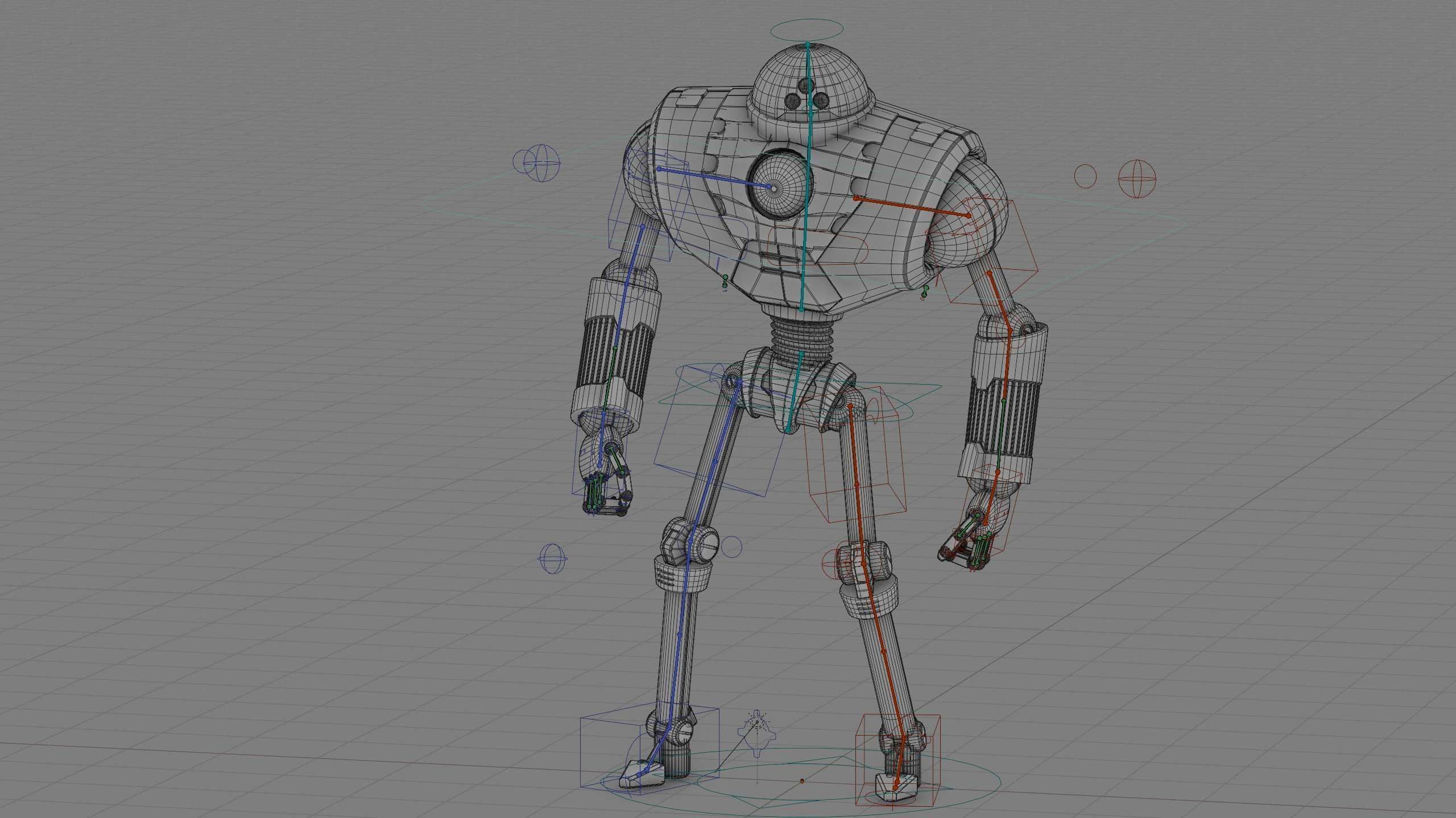ANDROID MOBY Rigged for Unreal Engine - Unity - MIXAMO 3D model_40