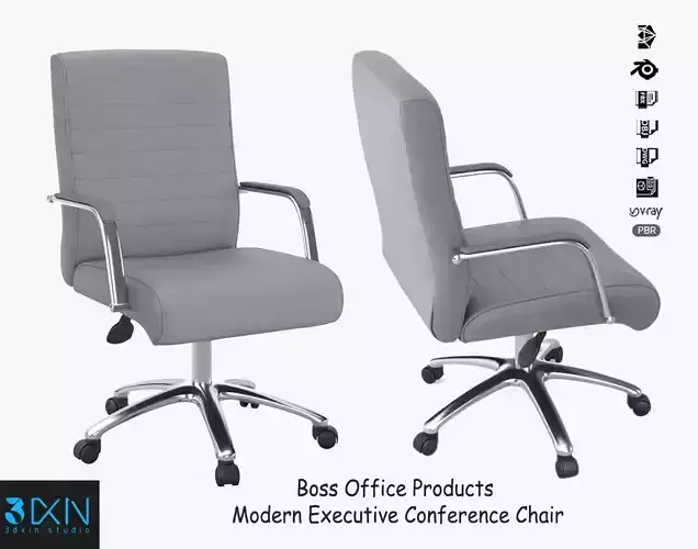 Boss Office Products Modern Executive Conference Chair