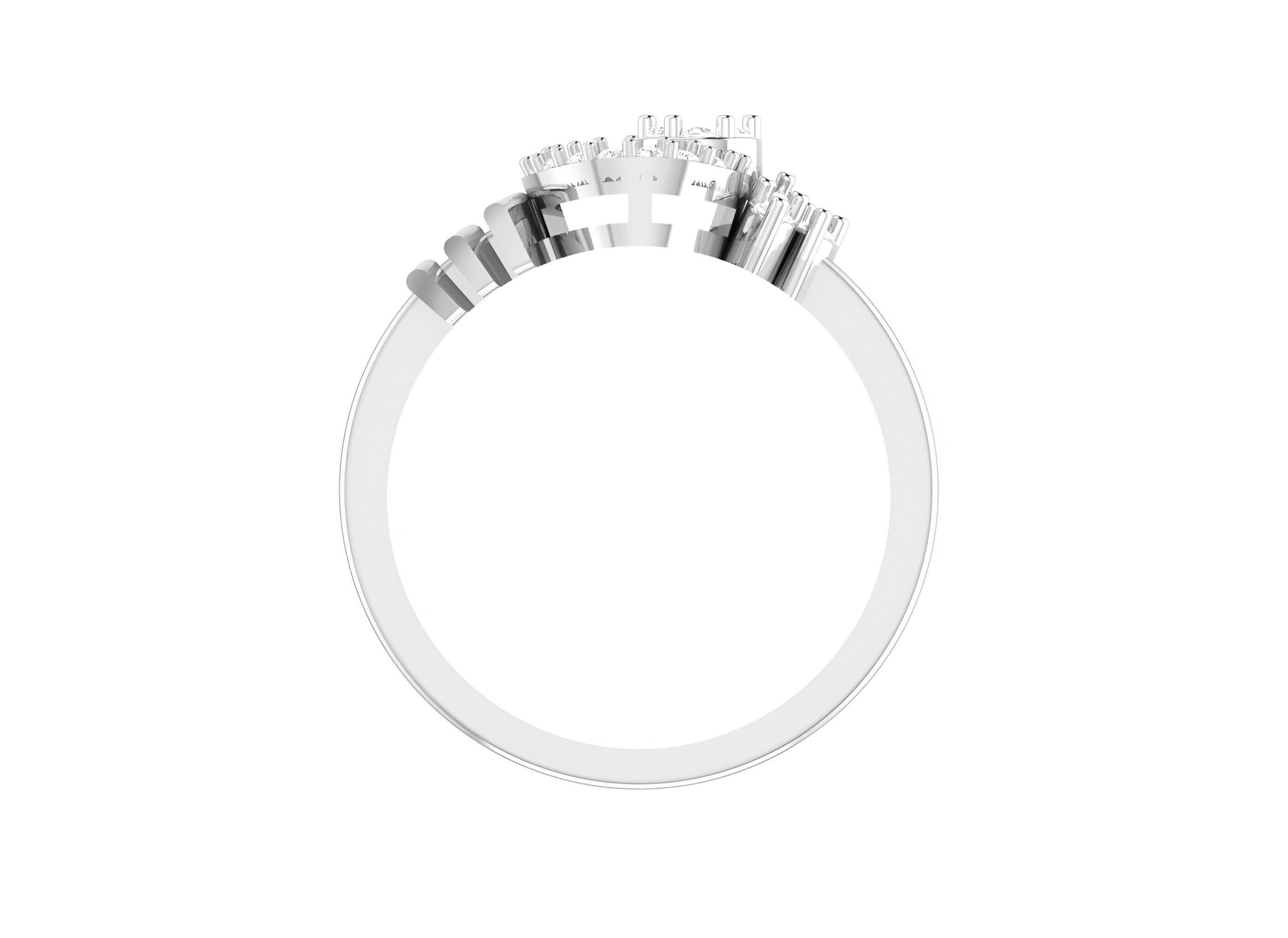  light wt minimalist Women Ring 3dm stl renders 3D print model_6