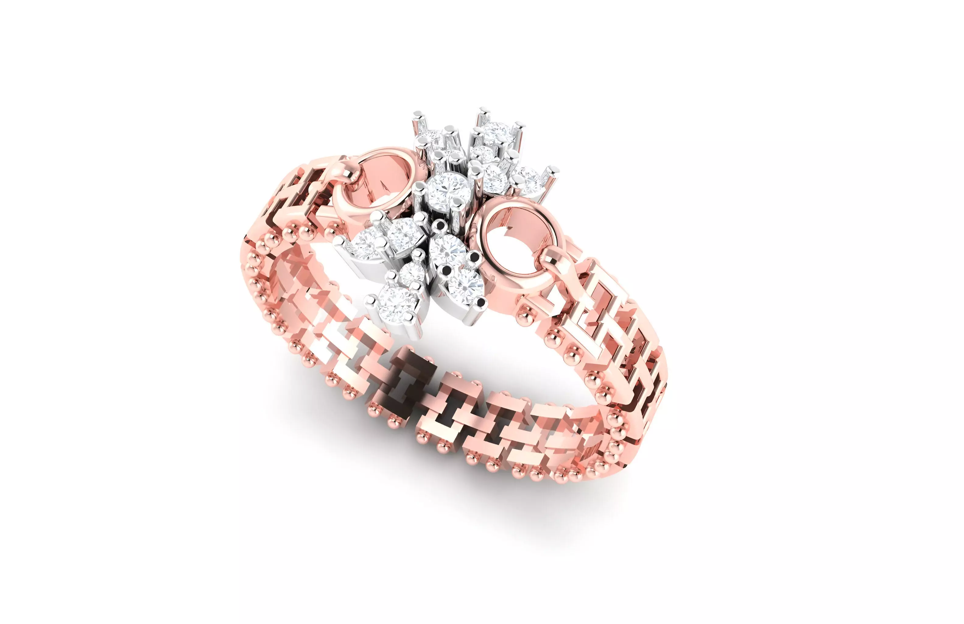 light wt minimalist Women Ring 3dm stl renders 3D print model