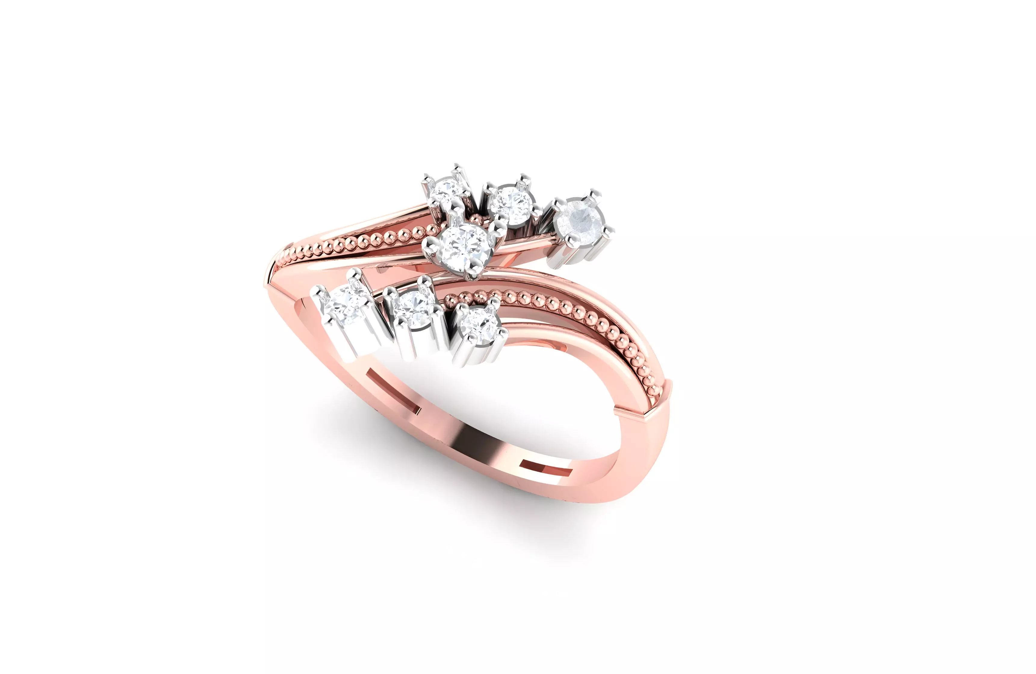 light wt minimalist Women Ring 3dm stl renders 3D print model_0