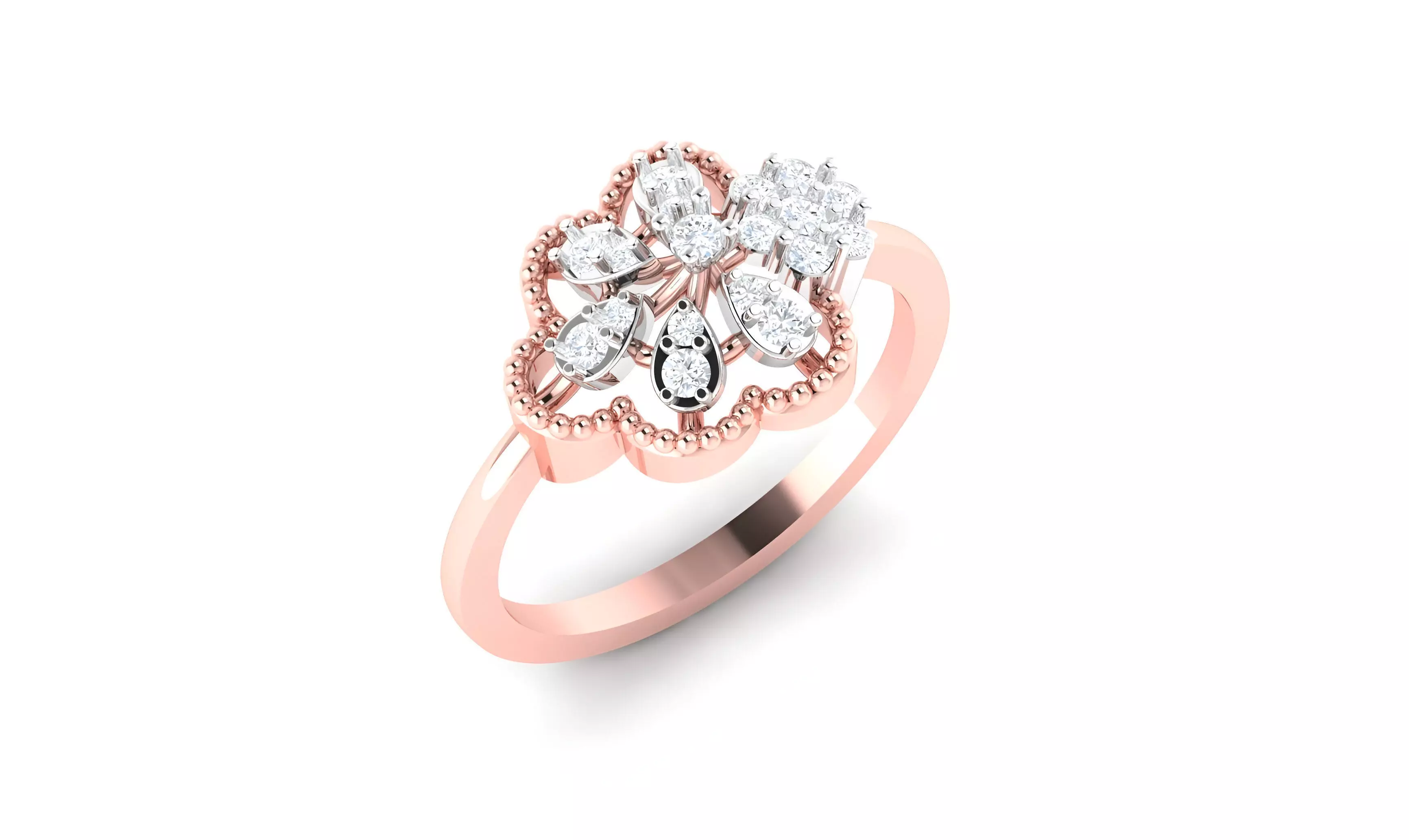 light wt minimalist Women Ring 3dm stl renders 3D print model_0