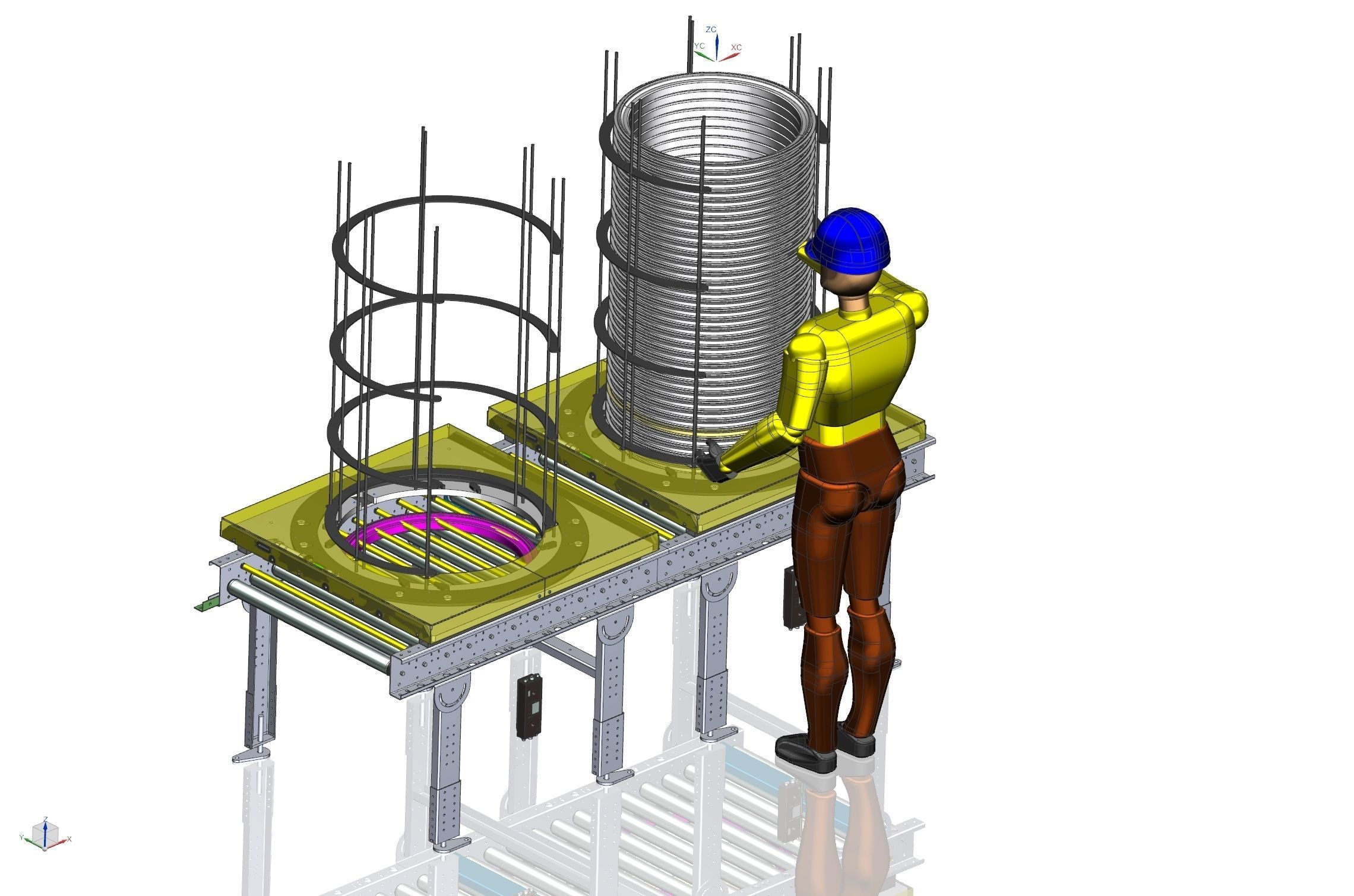 CIRCULAR SHEET FEEDING SYSTEM 3D model_2