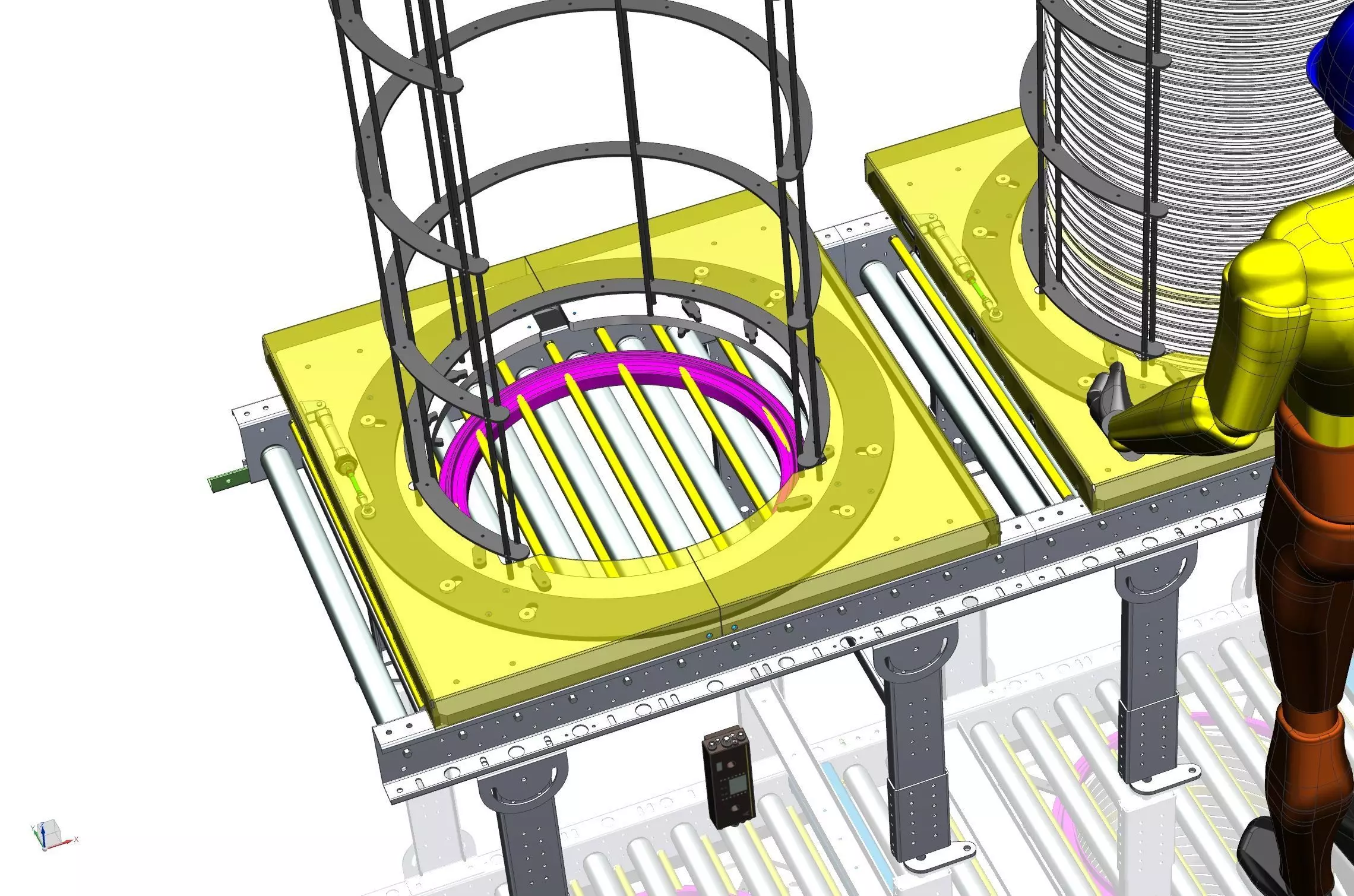 CIRCULAR SHEET FEEDING SYSTEM 3D model_0