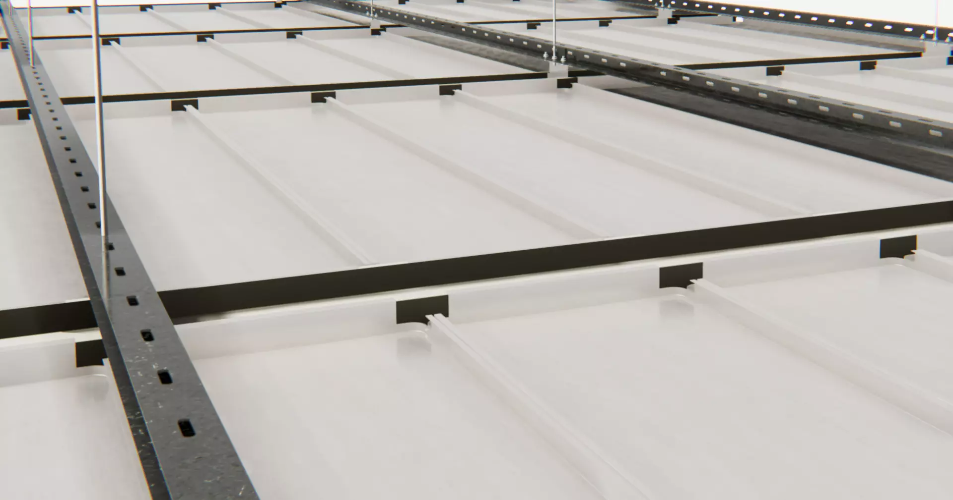 BIM-GC-Hinge Down Suspended Metal Ceiling -From Architect- 3D model_0