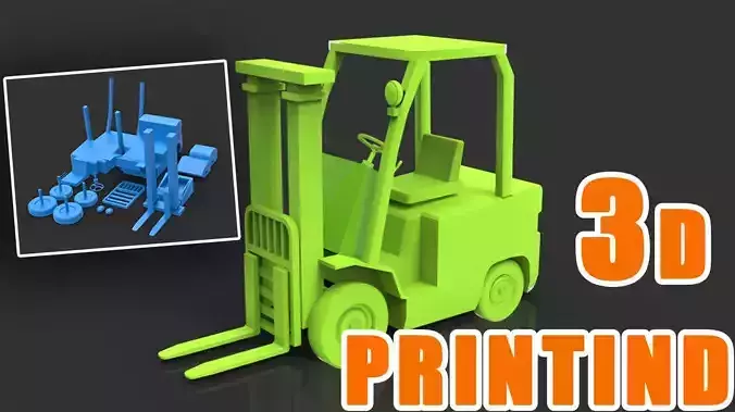 forklift toy car