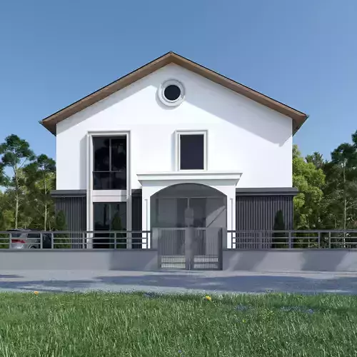 Villa G Exterior Corona Render