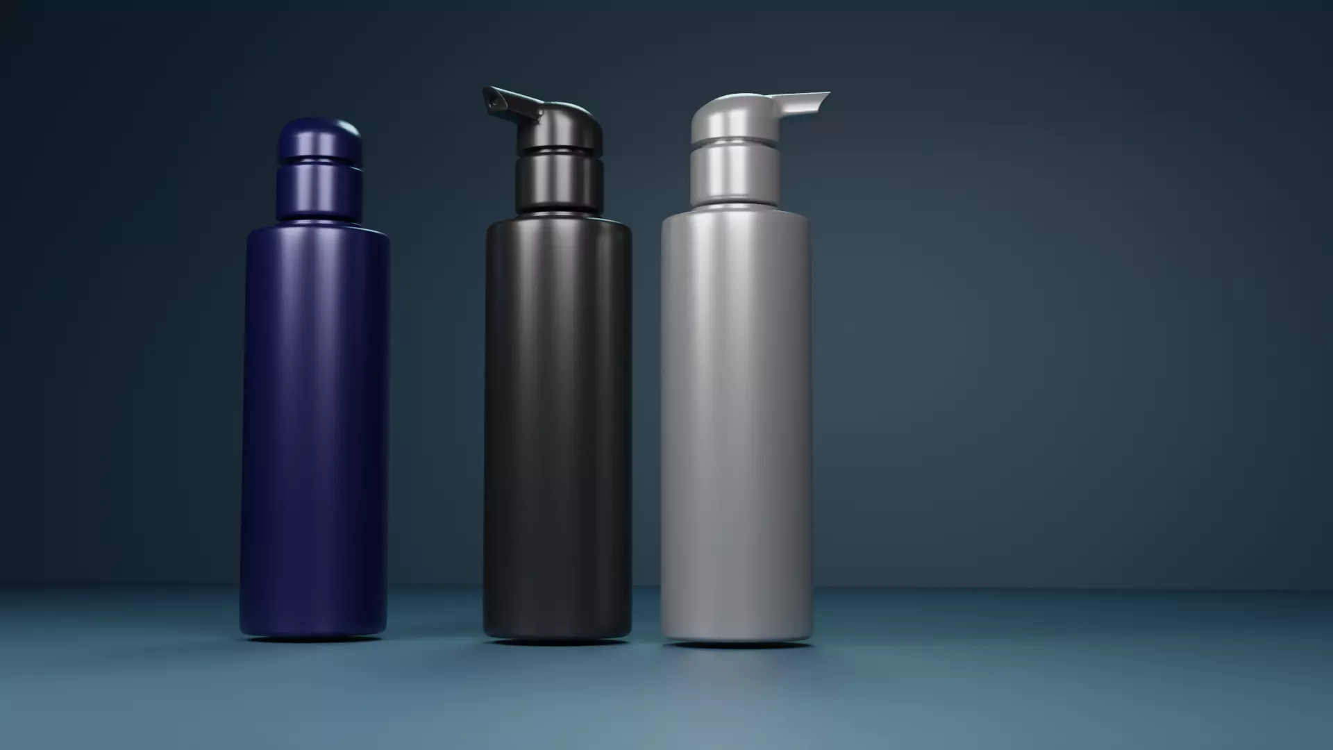 Lotion Bottle Cosmetic Plastic Bottle Packaging Free 3D model