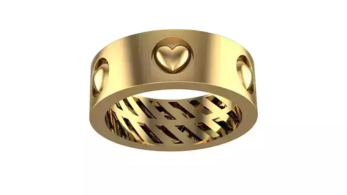 Heart Wedding Ring