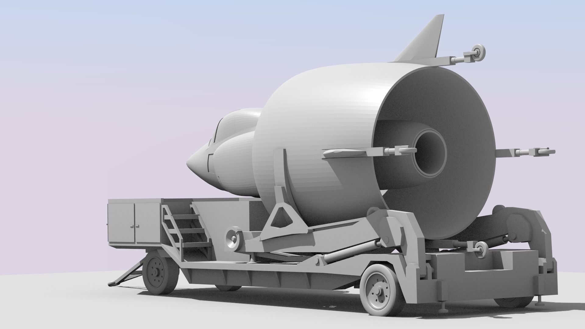 SNECMA C-450   3D print model_1