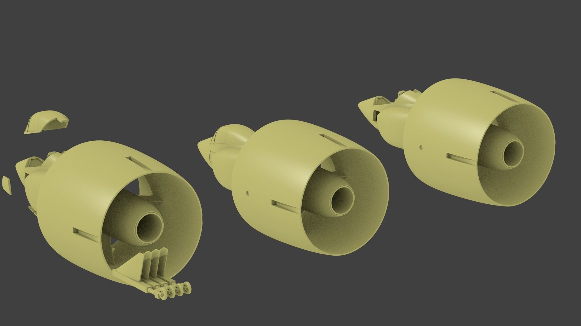 SNECMA C-450   3D print model_14