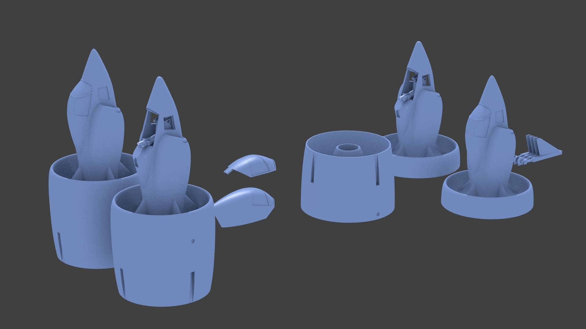 SNECMA C-450   3D print model_13