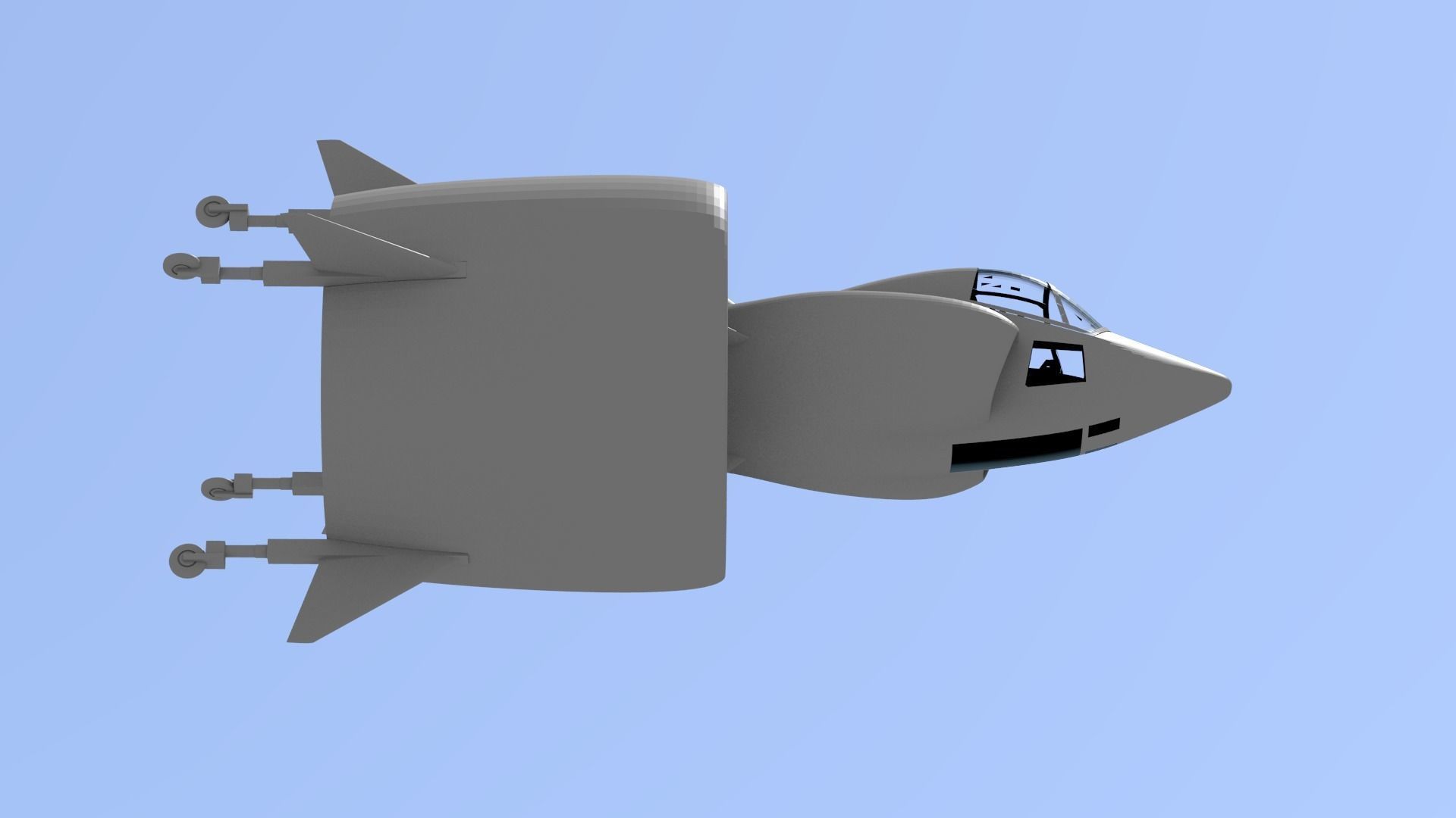 SNECMA C-450   3D print model_6