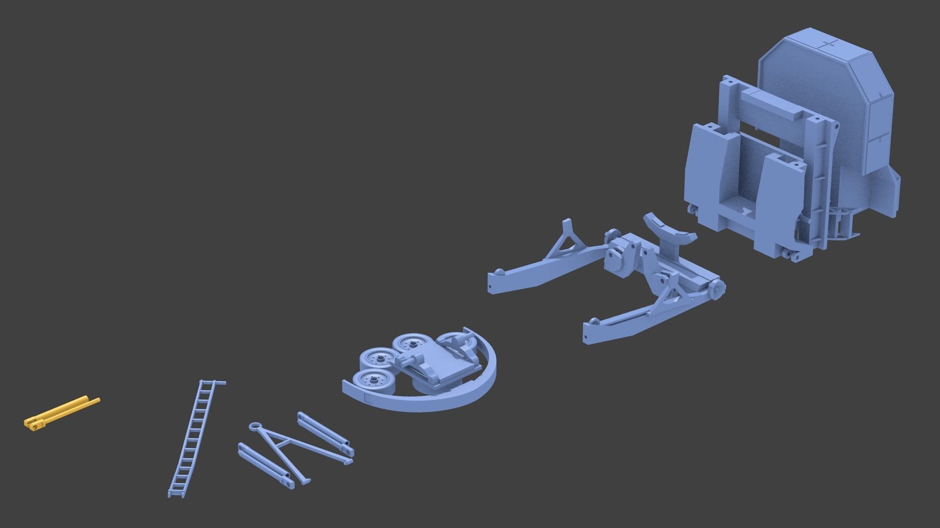 SNECMA C-450   3D print model_11