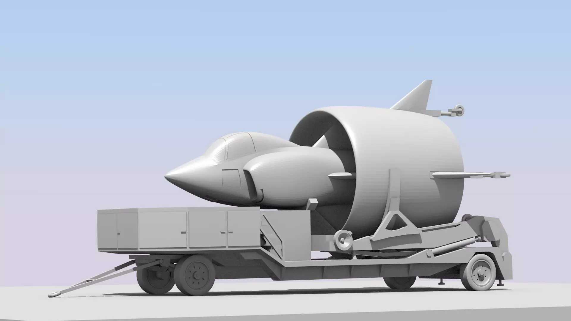 SNECMA C-450   3D print model_0